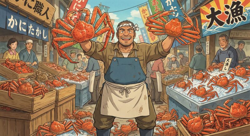 カニ職人たかし